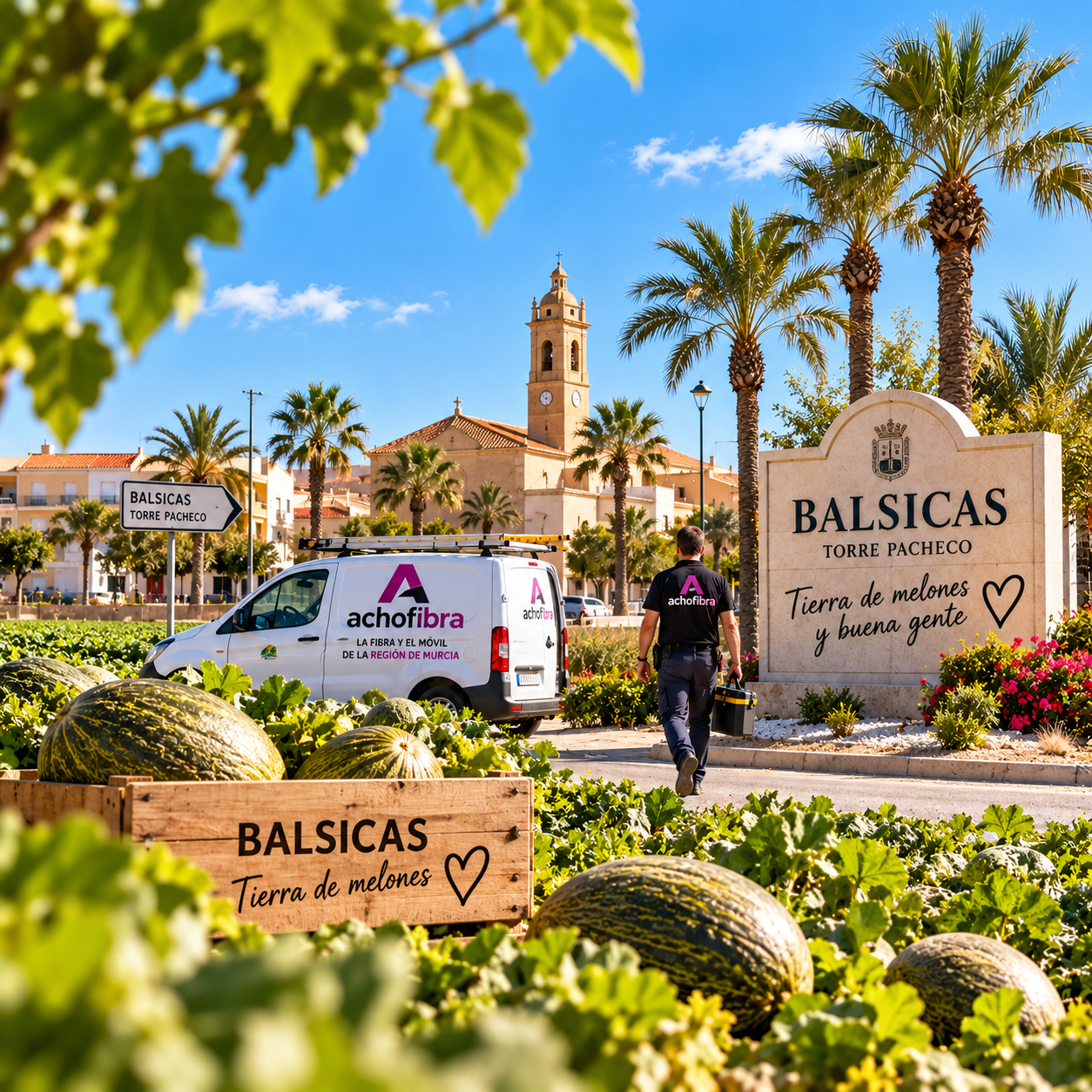 Campo y paisaje de Balsicas, Torre Pacheco