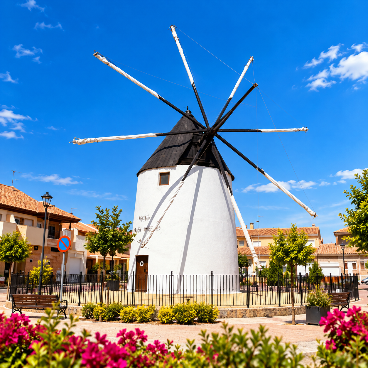 Paisaje agrícola y molinos de viento de Torre Pacheco