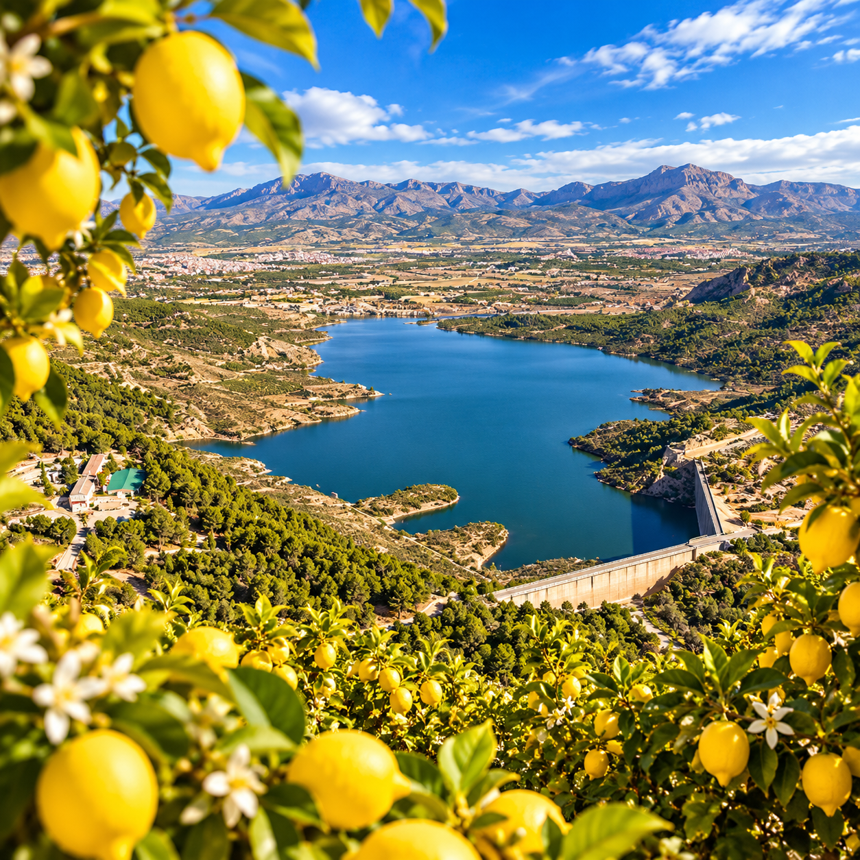 Paisaje y huerta de Santomera
