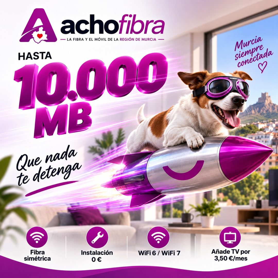 Fibra de alta velocidad AchoFibra
