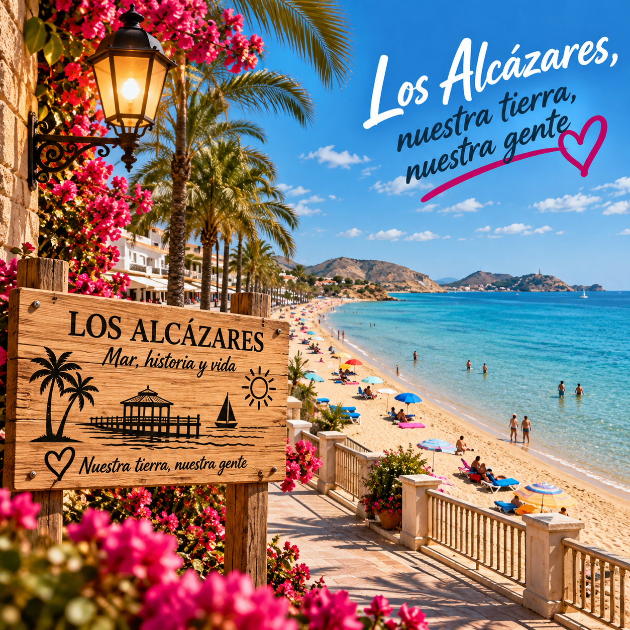 Mar Menor y paisaje de Los Alcázares