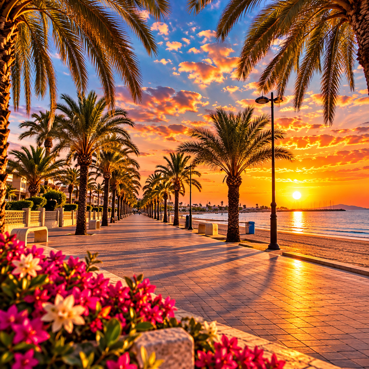 Mar de Cristal, Cartagena, junto al Mar Menor