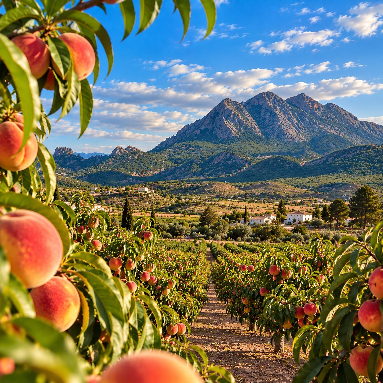 Paisaje del Valle de Ricote en Cieza